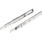 Coulisses de tiroir à billes - 45 kg - Sortie totale - KA 5632