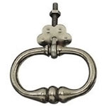 Poignée anneau avec rosace