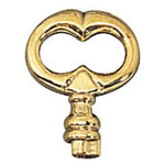 Fausse-clé laiton à ergot