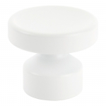 Grande patère concave à clipser sur fixation 