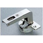 Charnière invisible contre coudée longue - Avec amortisseur - 110° - EA 48 - Série 700