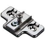 Embase cruciforme - Pour charnière pour cadre