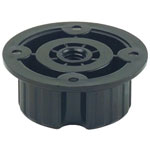 Platine pour pied ABS Ø28