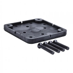 Kit de fixation sur verre pour serrure électronique de meuble