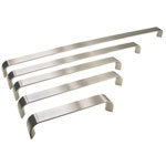 Poignée de meuble métal hauteur 28 mm