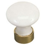 Bouton porcelaine