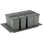 Poubelle sélective pour caisson de 800mm