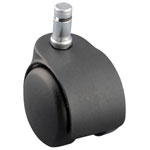 Roulette pivotante Ø50 avec tige