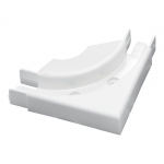 Coude 90° en applique