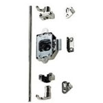 Boîtier de serrure espagnolette zamac