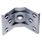 Ferrure de table 1 trou avec retours