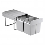 Poubelle coulissante 2 seaux