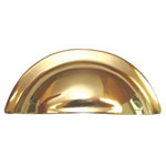 Poignée coquille en laiton