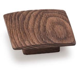 Bouton bois brossé