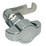 Bouton porte-cadenas avec batteuse