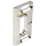 Gâche pour serrure à code avec verrou