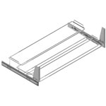 Range chaussures coulissant pour façade