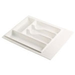 Ramasse-couverts PVC blanc