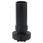 Pied plastique noir Ø30 sans embase
