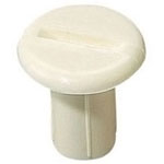 Vis d'arrêt tête plate fendue M6