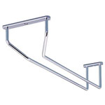 Porte-verres à pied - Chromé