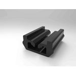 Clip pour parclose de séparation