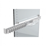 Porte-ceintures et cravates coulissant