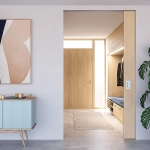 Ferrure pour porte en bois à roulement Porta 100 HMD / 100 HMT