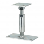 Pied réglable de poteau