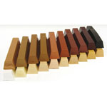 Cires malléables teintées