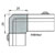 Raccord d'angle 90° Vatic - VOLPATO