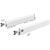 KIT Arcitech hauteur 94 blanc pour paroi arrière acier - HETTICH